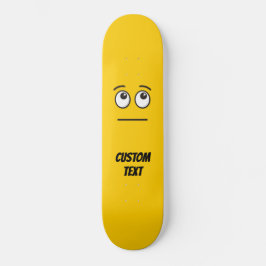 Skate Rosto com Olhos Revoltos