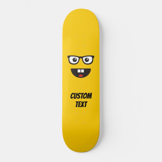 Skate Rosto de Nerd (Frente)