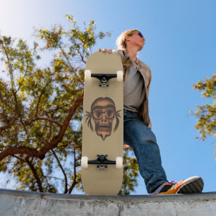 Skate Rosto do crânio