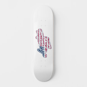 Skate Roteiro de Bandeira da América 250 Semiquincentená