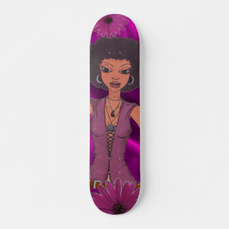Skate Roxo Daisy Retro Girl