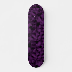 Skate Roxo e malhado preto