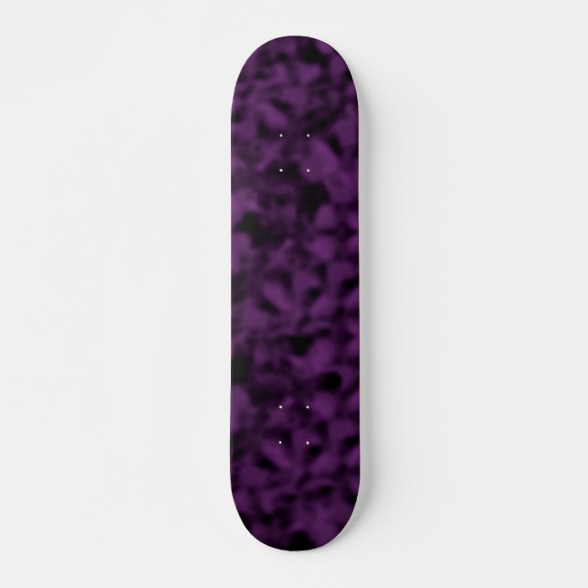 Skate Roxo e malhado preto (Frente)