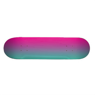 Skate Roxo magenta e cerceta