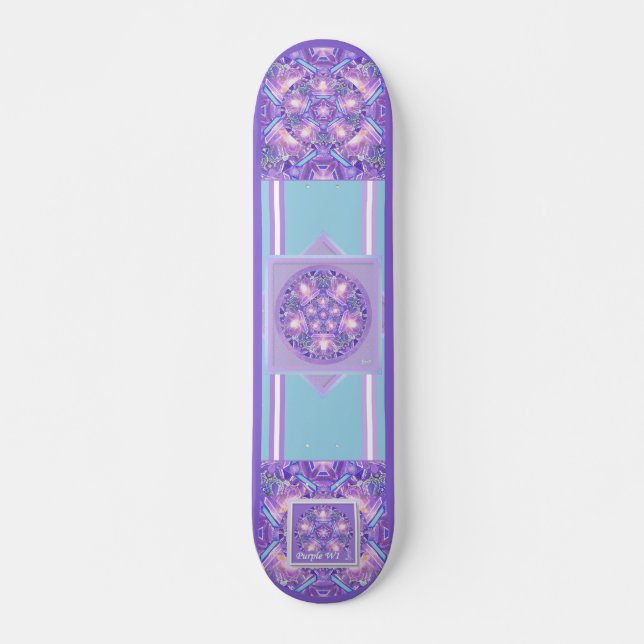 Skate Roxo W1 (Frente)