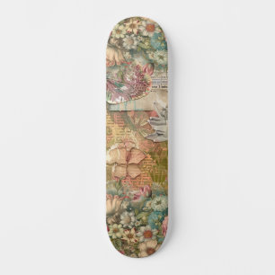 Skate Rua de Arte Floral, Abstrato de Abstrato legal