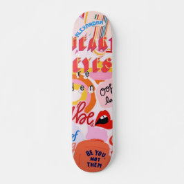 Skate Rua pop Art com nome