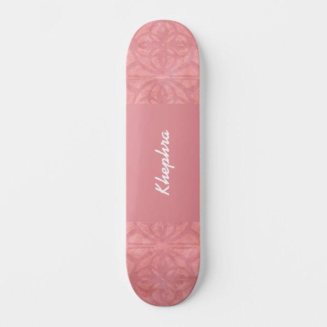 Skate Ruddy Pink Batik Name (Frente)