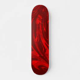 Skate Ruivo Vermelho abstrato Wave