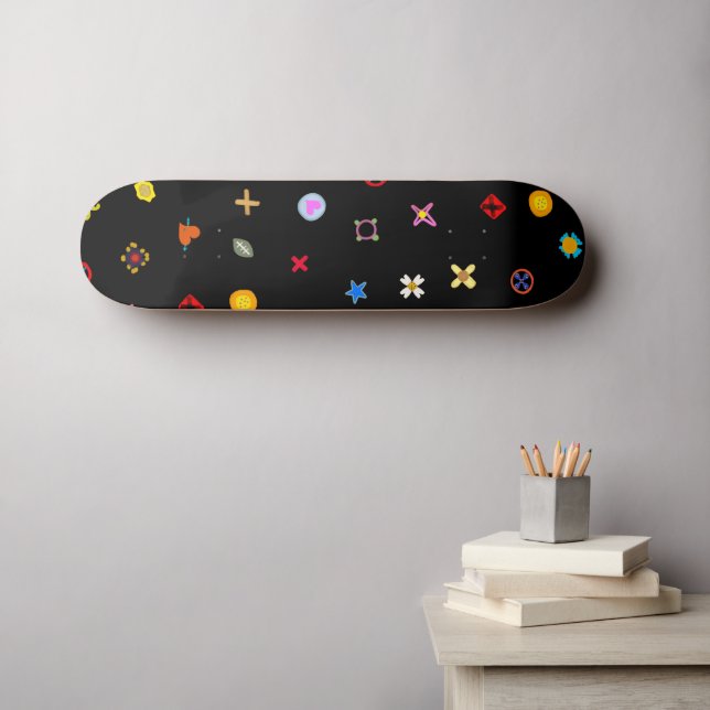 Skate Rupydetequila edição limitada de 2022 (Arte de parede (Horz))