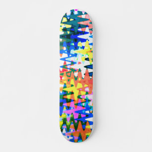 Skate Rustic Colorful