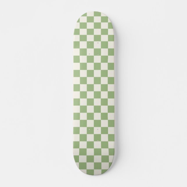 Skate Sage e Cream Patterno verificados (Frente)