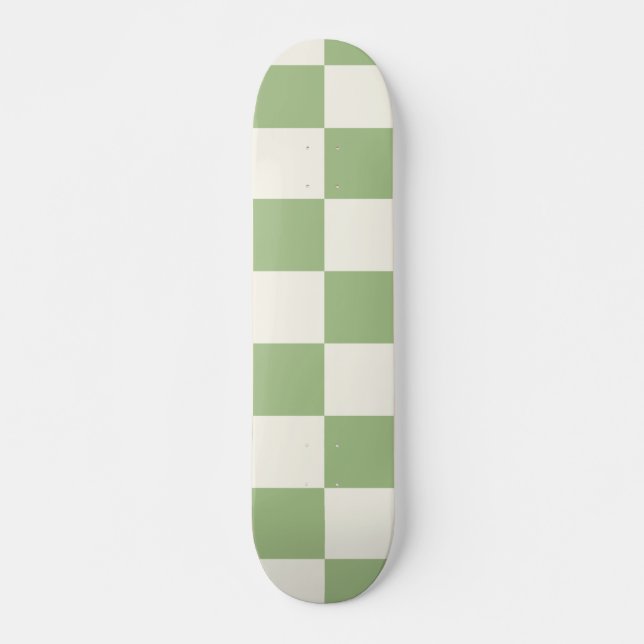 Skate Sage e Cream Patterno verificados (Frente)
