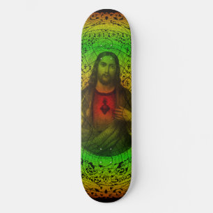Skate Sagrado Coração de Jesus Rastafari