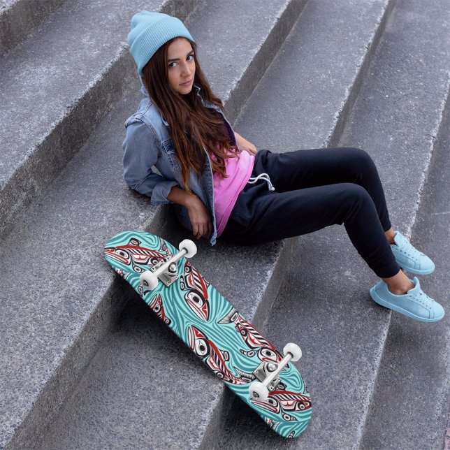Skate Salmon Haida Art Spirit Pacific Northwest Nnat (Criador carregado)