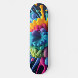 Skate Salpico de Tinta