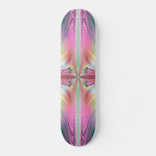 Skate Salto sobre a Fractal das Quedas de Água