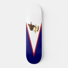 Skate Samoa americana Flag