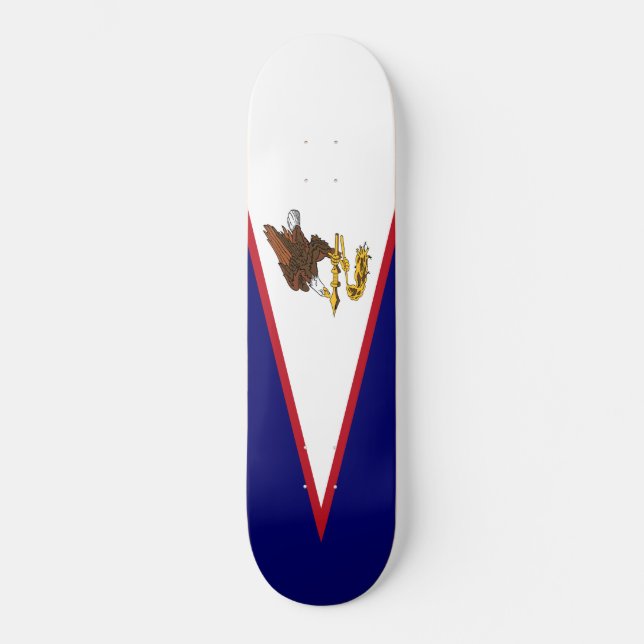 Skate Samoa americana Flag (Frente)