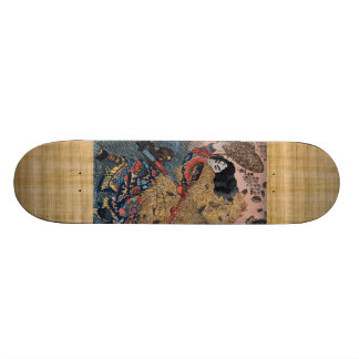 Skate Samurai na camuflagem