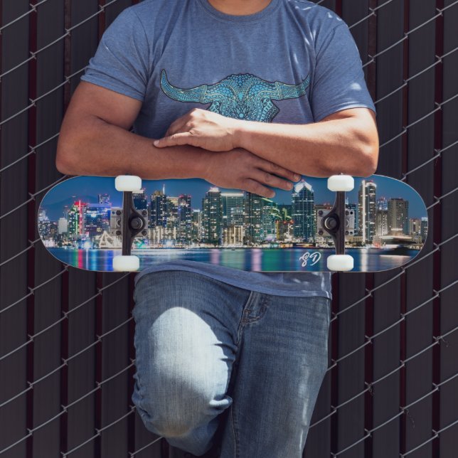 Skate San Diego Skyline Monogrammed (Ao ar livre 3)