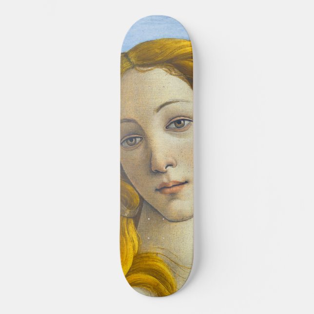 Skate Sandro Botticelli - Nascimento do Detalhe de Vênus (Frente)