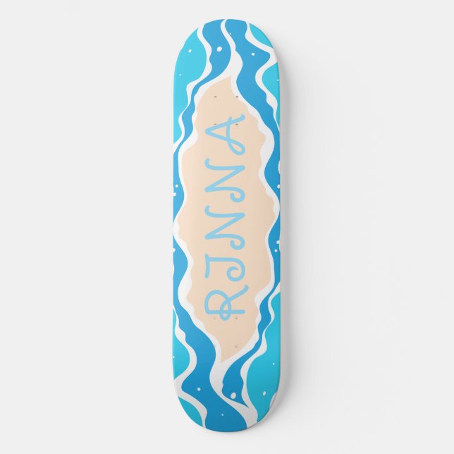 Skate SANDY Beach Towel (Frente)