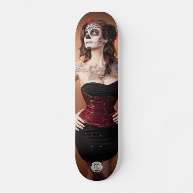 Skate Santa Muerte (Frente)
