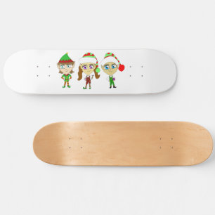 Skate Santas elves