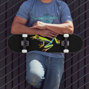 Skate Sapo de Árvore Pintada de Olhos Vermelhos