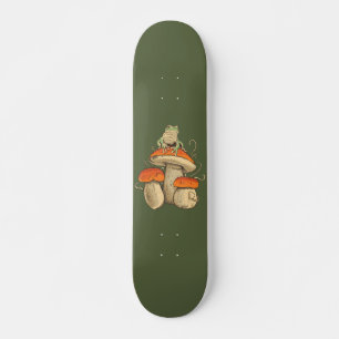 Skate Sapo Vintage com Cogumelos Cottagecore