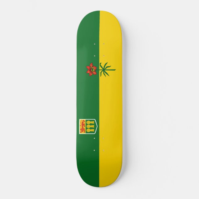 Skate Saskatchewan Flag (Frente)