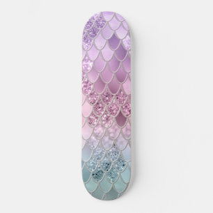 Skate Scales de Sereia com Glitter #2a (Faux Glitter) #s