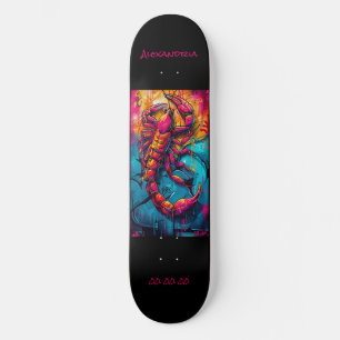 Skate Scorpio Astrology Grafitti Personalizado
