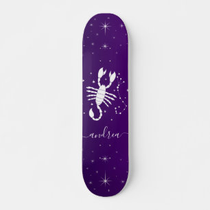 Skate Scorpio Zodiac - Símbolo Astrologico Horoscópio 