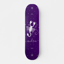 Skate Scorpio Zodiac - Símbolo Astrologico Horoscópio Ro