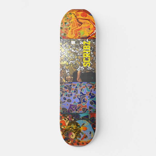 SKATE SCRIBZ SKATEBOARDS (Frente)