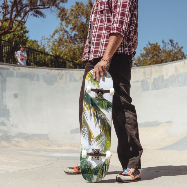 Skate Selva de Palmas de Caribe #1 #tropical #wall #art (Ao ar livre 2)