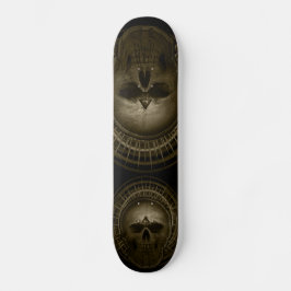 skate Sepia Skull