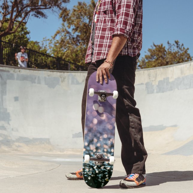 Skate Sereia Brilho Bokeh Glam 1 (Ao ar livre 2)