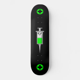 SKATE SERINGA KAWAII TIRAGEM MÉDICA DECK CRUZADO