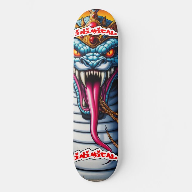 Skate Serpente Rei Inimado (Frente)