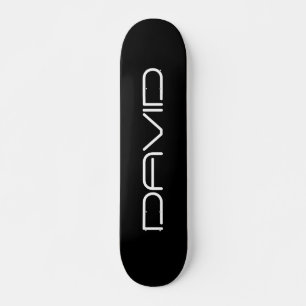 Skate Seu Nome Texto Personalizável Estilizado