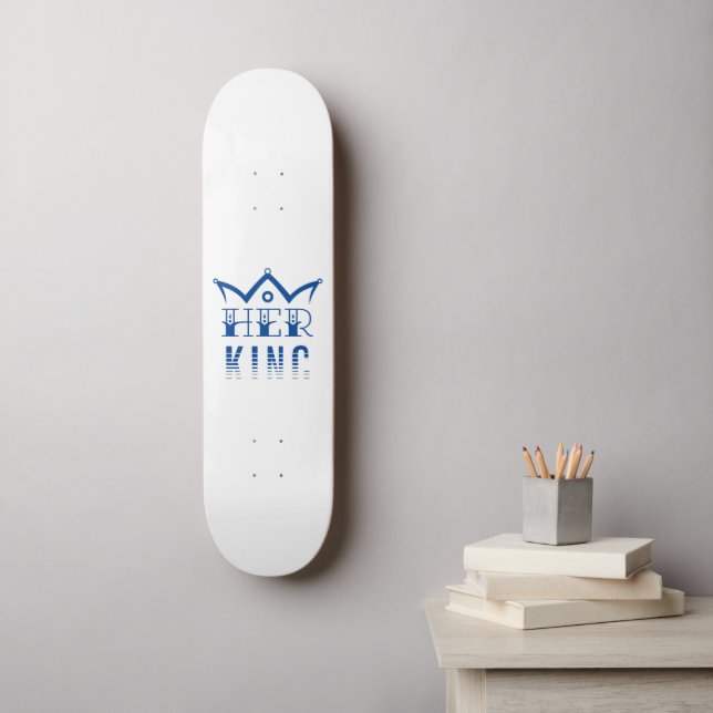 Skate Seu Rei (Arte de parede)