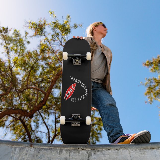 Skate Siga o caminho menos seguido (Ao ar livre 1)