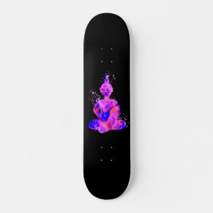 Skate Silhueta Buda do Espaço Roxo