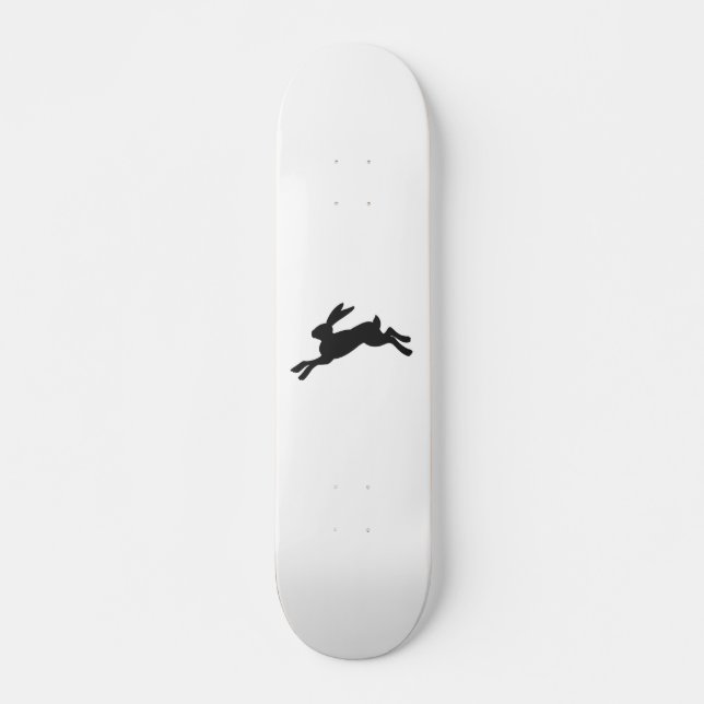 Skate Silhueta Bunny - Escolha a cor de fundo (Frente)