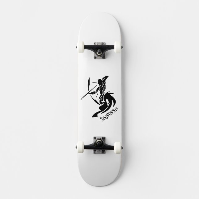 Skate Símbolo e Sinal Zodiac Sagitário (Frente)
