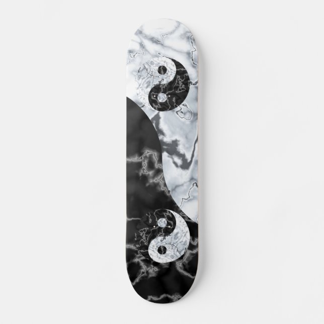 Skate Símbolo Marble Yin Yang (Frente)