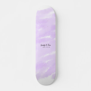 Skate simples minimal adicione seu nome casamento unidad